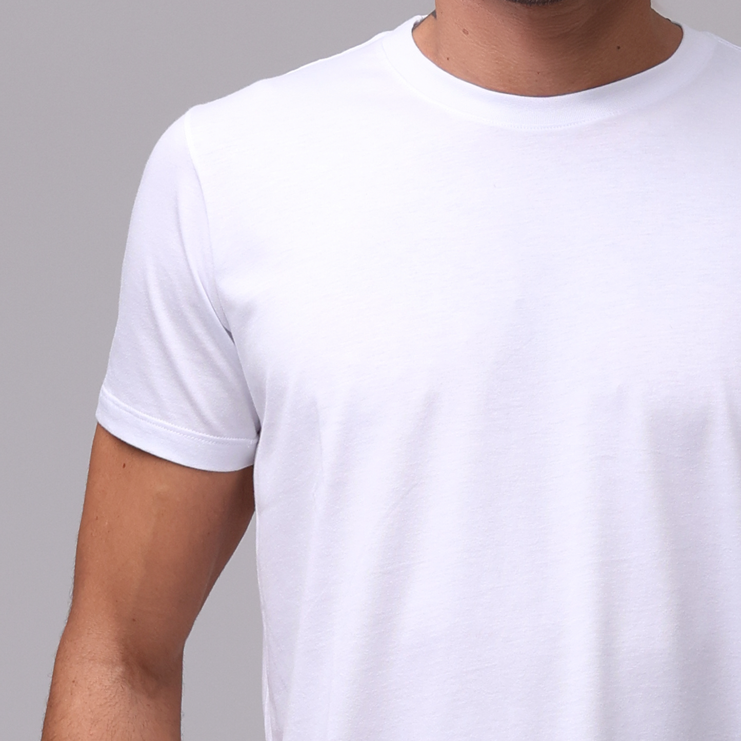 Camiseta Essential Pima - Branca