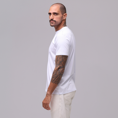 Camiseta Essential Pima - Branca