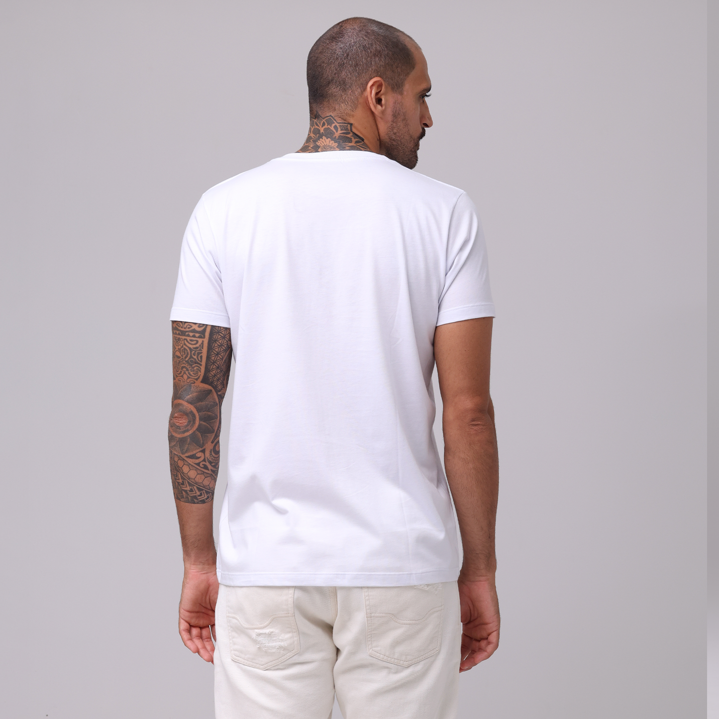 Camiseta Essential Pima - Branca