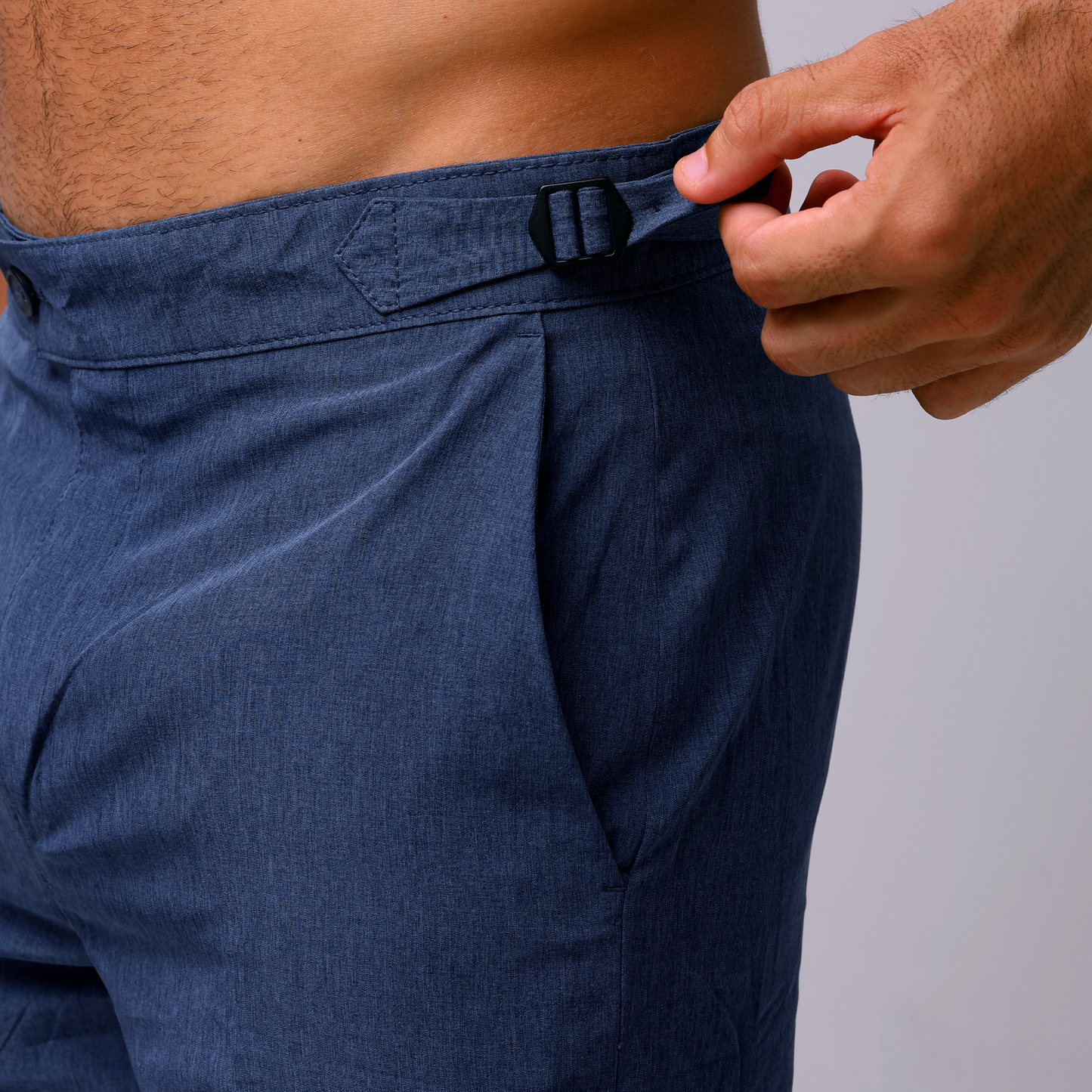 Short Dual Alfaiataria - Azul Marinho